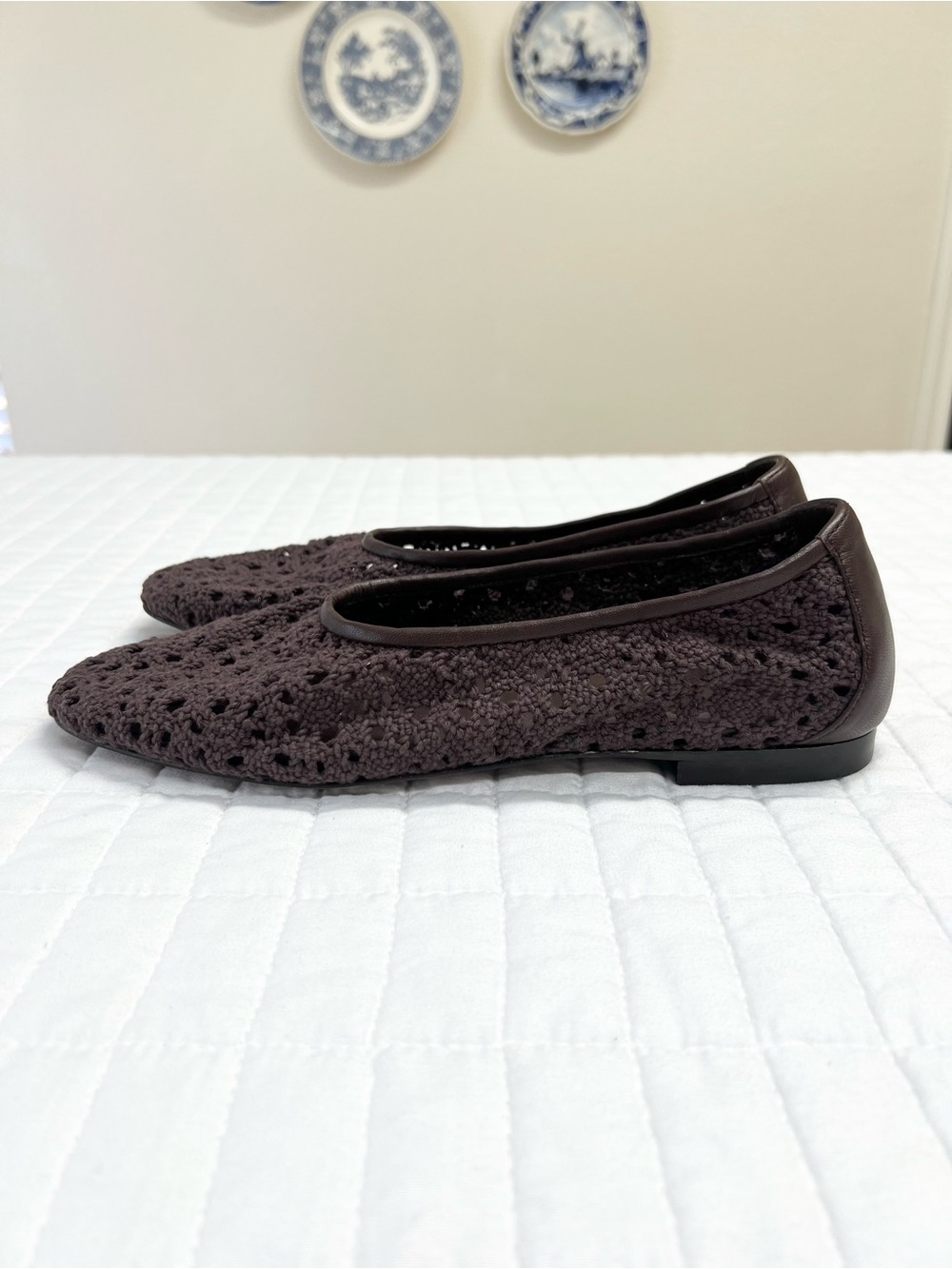 Madewell The Mylie Ballet Flat in Espresso Bean Brown Size 7.5 - Picture 6 of 10
